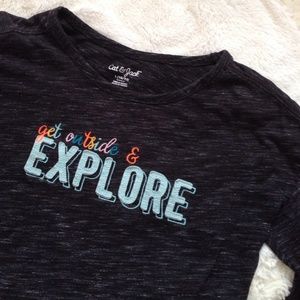 Cat & Jack "Get Outside and Explore" t-shirt
